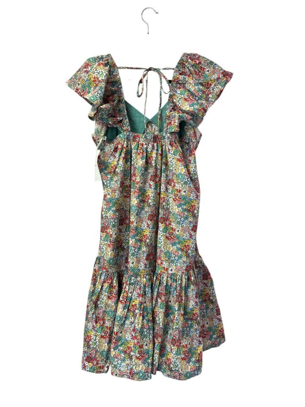 NORDSTROM Women Floral Dress with Pockets SMALL - Picture 3 of 5